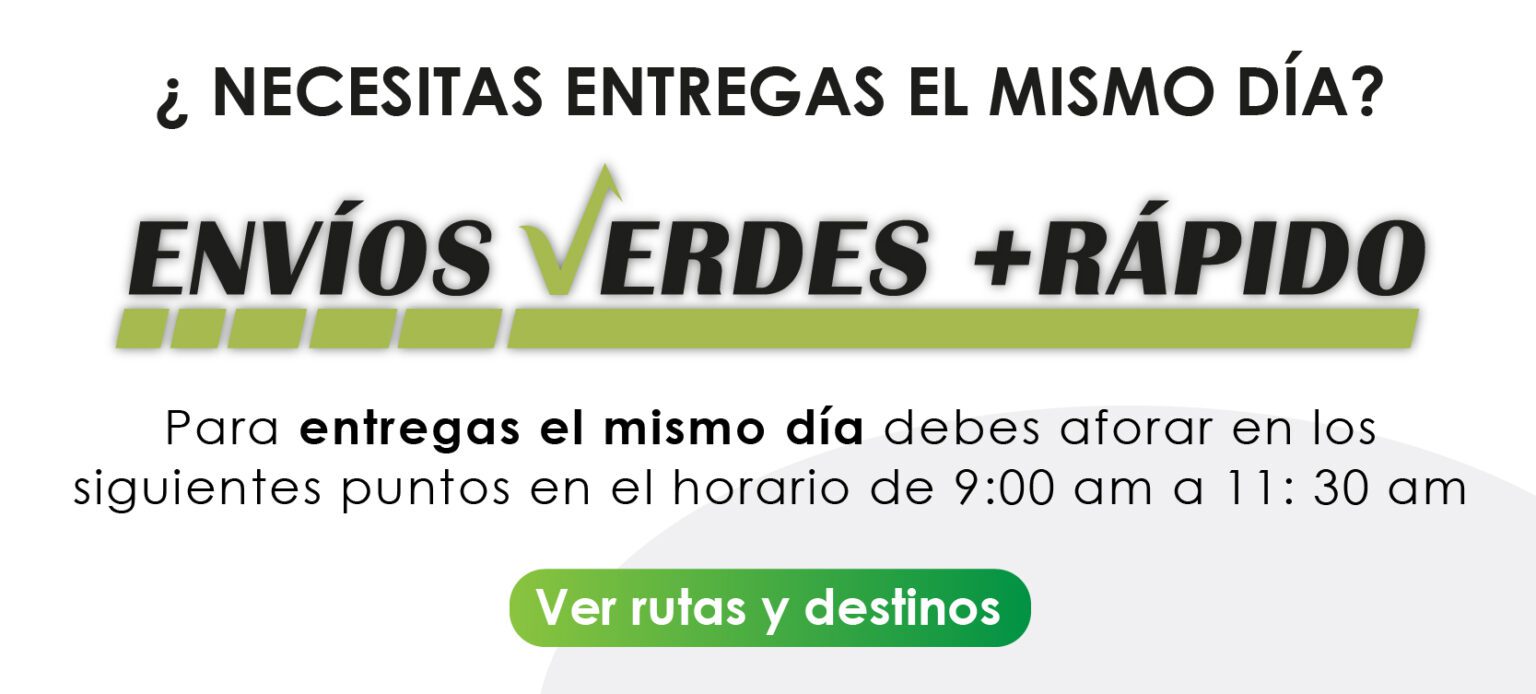 Envíos Verdes | Taxis Verdes